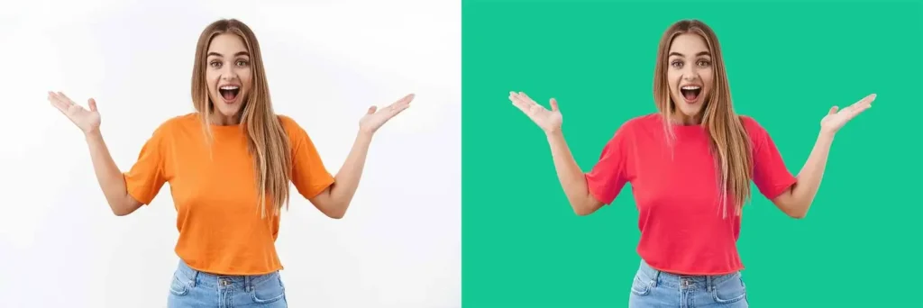 Apparel photo editing